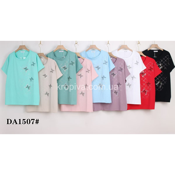 Жіноча футболка мікс оптом 040125-0155