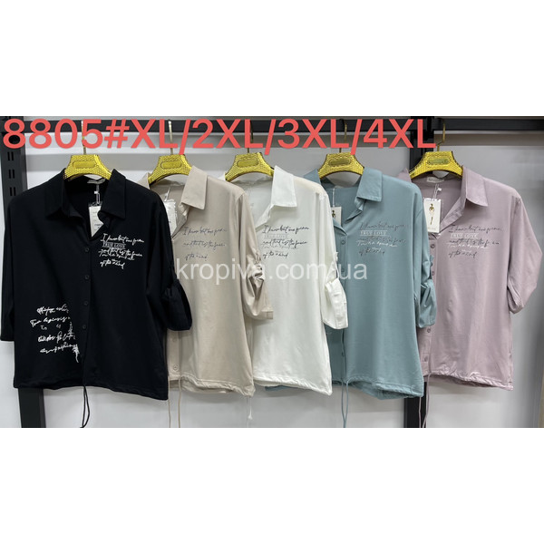 Жіноча блуза батал оптом 110126-018