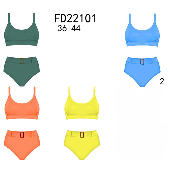 Женский купальник подросток норма оптом 130126-0131