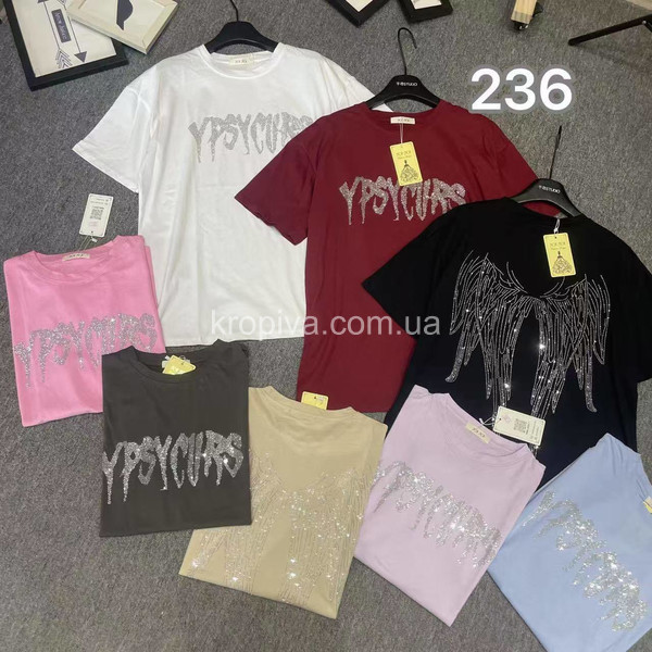 Женская футболка оверсайз микс оптом 120126-726