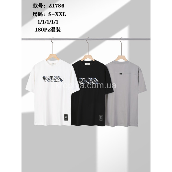 Мужская футболка норма оптом 210126-631