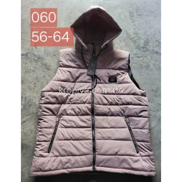 Женская жилетка батал оптом 210126-717