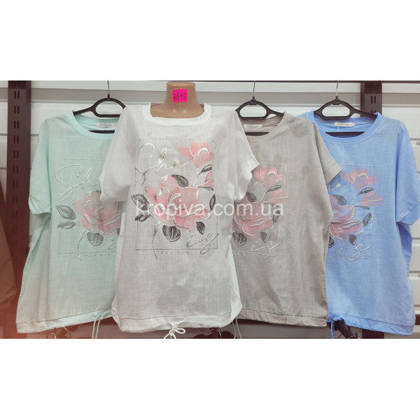 Женская футболка 7815 батал оптом 010226-0133