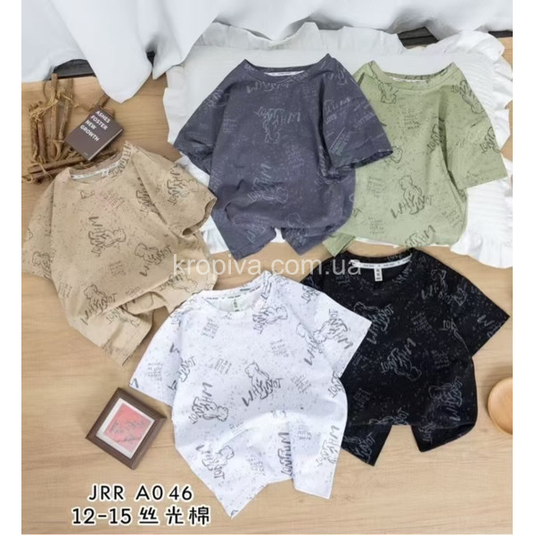 Детская футболка 7-12 лет оптом 270126-749