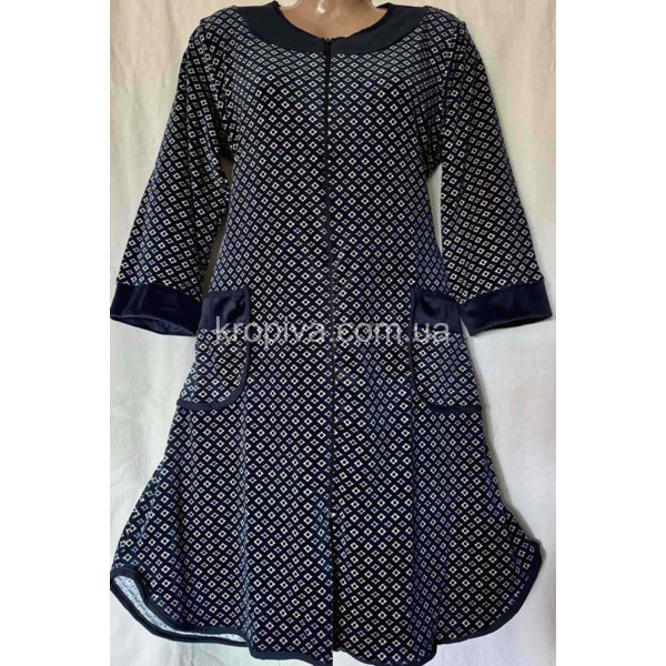 Женский халат велюр полубатал оптом 090226-672