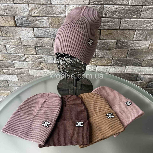 Молодіжна одинарна шапка оптом 130226-48