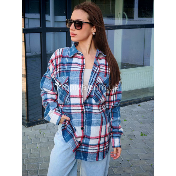 Женская рубашка овер 180226-25