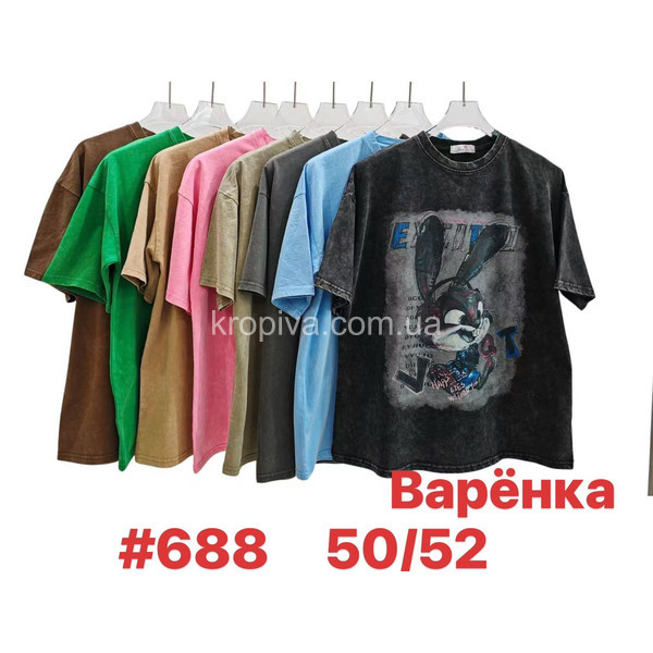 Женская футболка полубатал микс оптом 220226-707