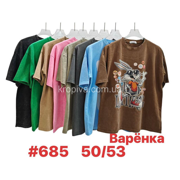 Женская футболка полубатал микс оптом 220226-711