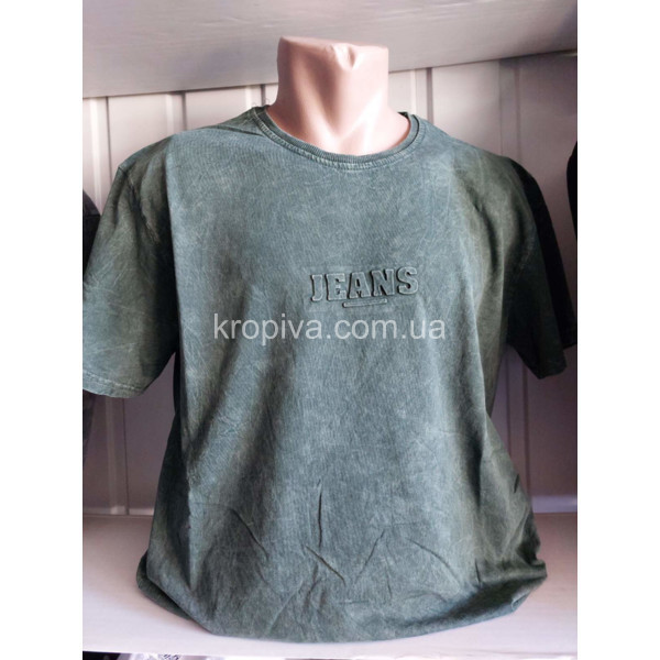 Мужская футболка батал Турция Olive Sport оптом 070326-607