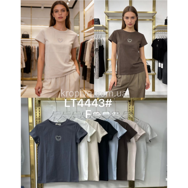 Женская футболка норма микс оптом 100326-743