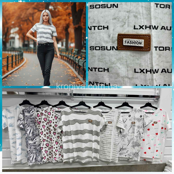 Женская футболка микс оптом 100326-756