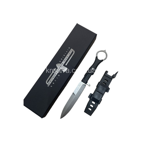 Нож Extrema Ratio knives division Черный с кольцом на тыльнике SF-2-2197 оптом 280426-040