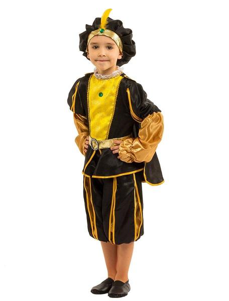 Карнавальный костюм детский Принц в черном