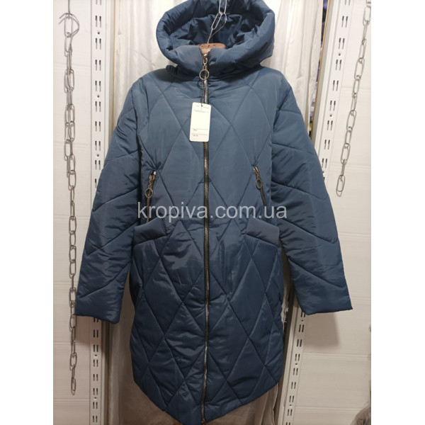 Женская куртка зима батал на меху оптом 041122-817