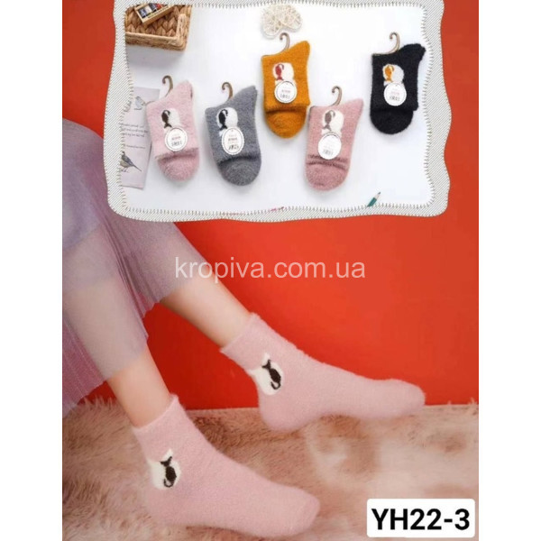 Жіночі шкарпетки шерсть норки оптом 101222-610
