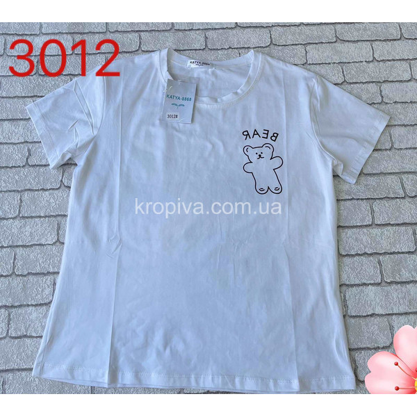 Женская футболка 3012 норма оптом 160423-327