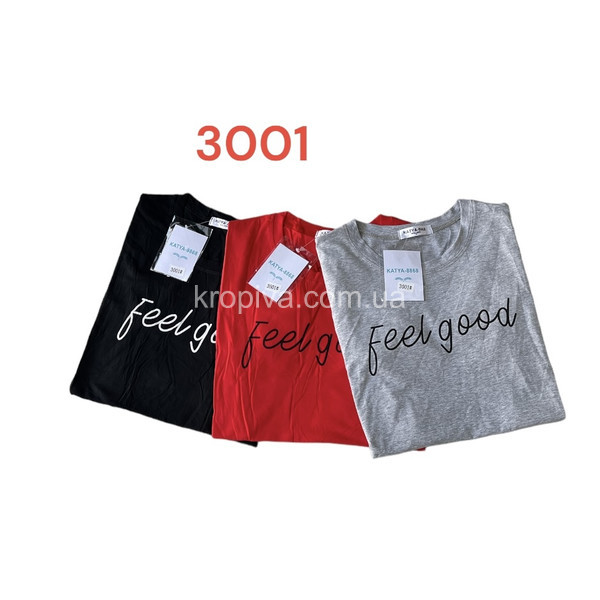 Жіноча футболка 3001 норма мікс оптом  (210423-237)