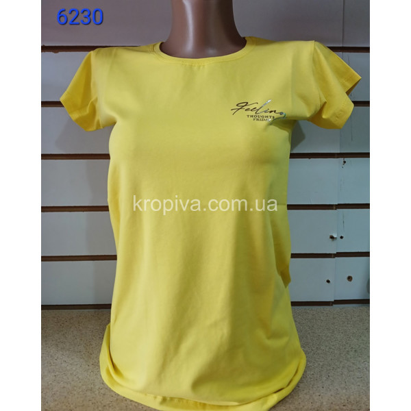 Женская футболка полубатал oптом 110523-476