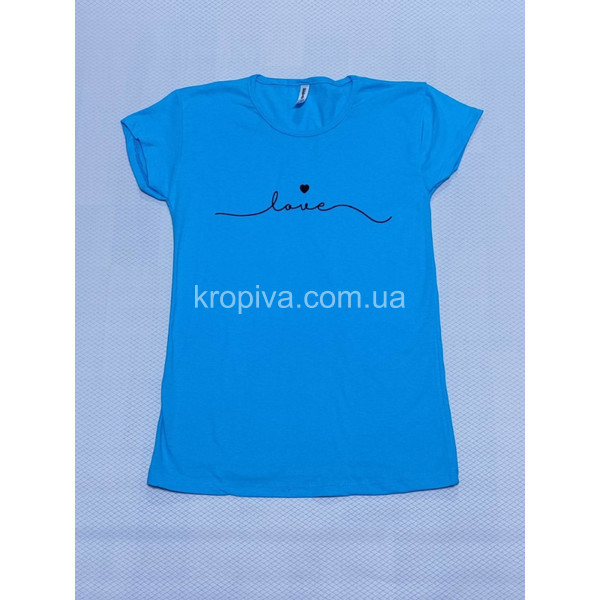 Женская футболка норма оптом  (090623-296)