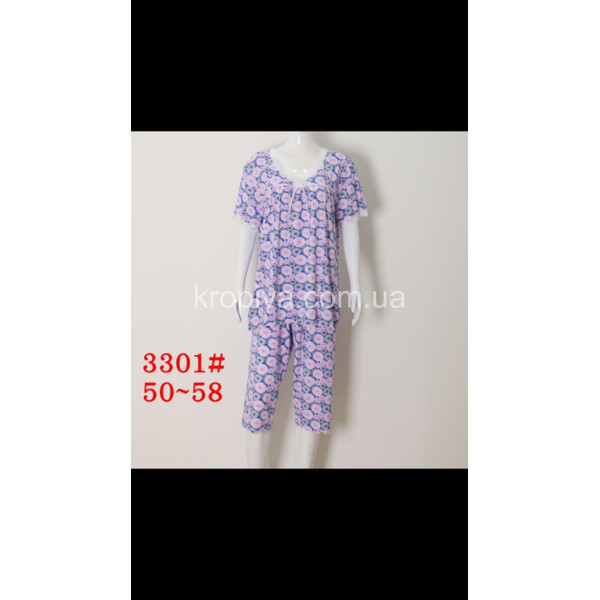 Женская пижама батал оптом  (070723-156)