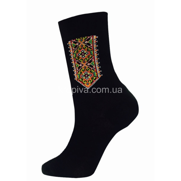 Чоловічі шкарпетки 42-44 вишиванка оптом  (130723-757)
