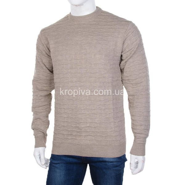 Мужской свитер норма оптом 240823-525 (240823-526)