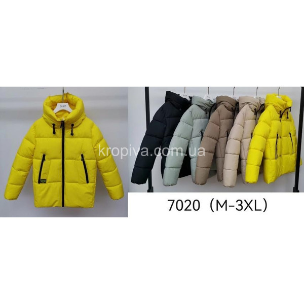 Женская куртка полубатал зима Турция оптом 071023-749