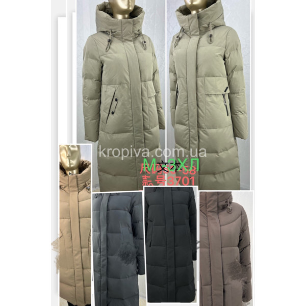 Жіноче пальто зимове напівбатал оптом 141023-678