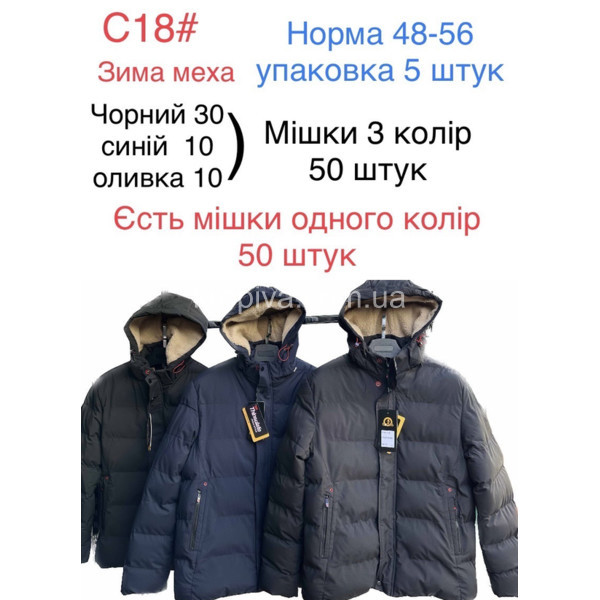 Мужская куртка зима норма оптом 101023-208