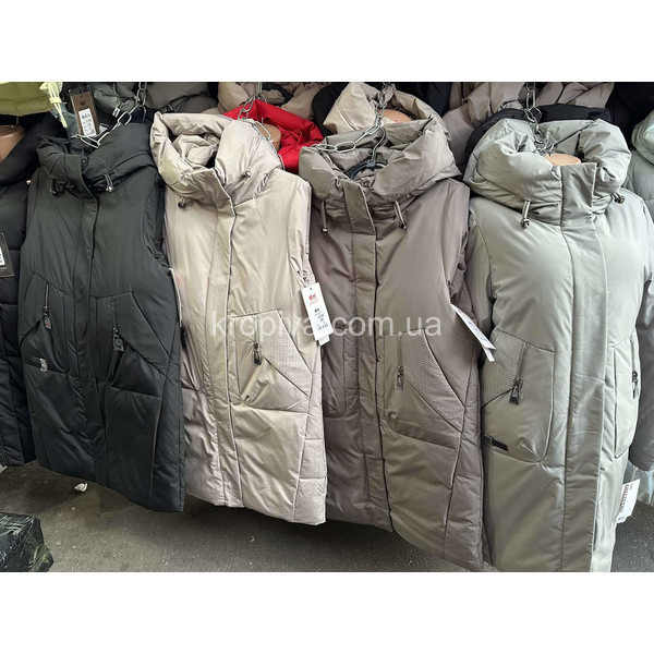Женская куртка зима 2382 батал оптом  (291023-687)