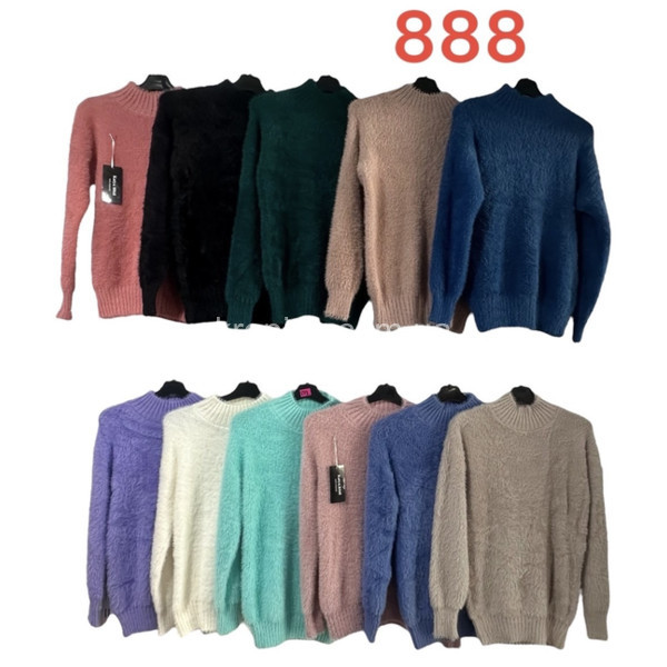Жіночий светр норма мікс оптом  (021123-693)