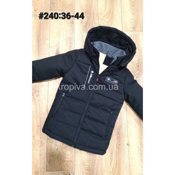 Дитяча куртка підліток зима на хутрі оптом 051123-736