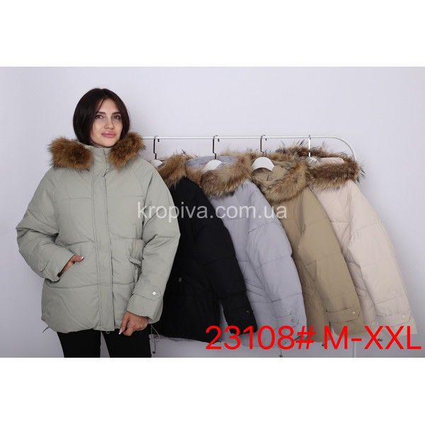 Женская куртка зима норма Турция оптом  (071123-756)
