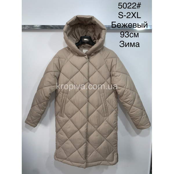 Женская куртка зима норма Турция оптом  (141123-654)