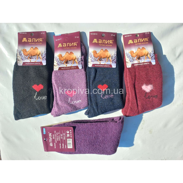 Жіночі шкарпетки вовна махра оптом  (151123-687)