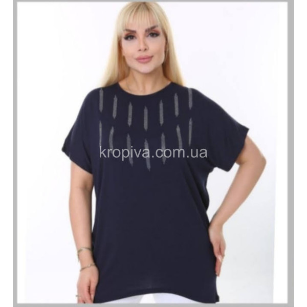 Женская футболка батал Турция оптом 260224-659