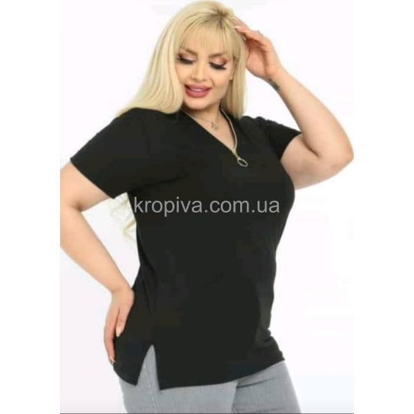 Женская футболка батал Турция оптом  (060324-633)
