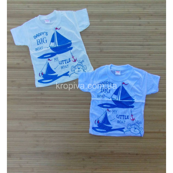 Детская футболка кулир 1-3 года Турция оптом 110324-659
