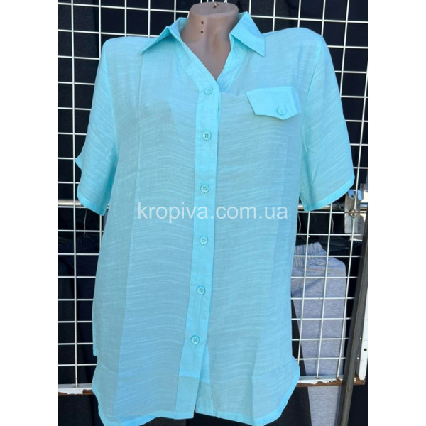 Женская рубашка полубатал оптом 010424-770