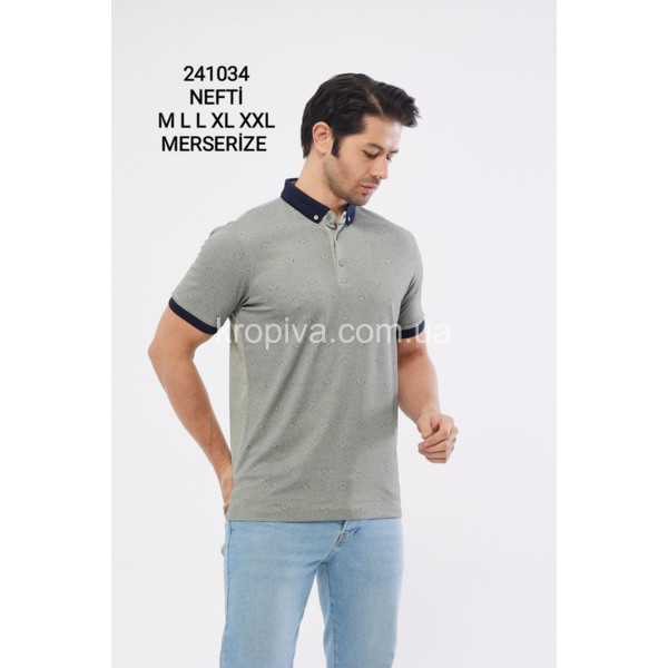 Чоловічі футболки-поло норма Туреччина оптом 140424-608