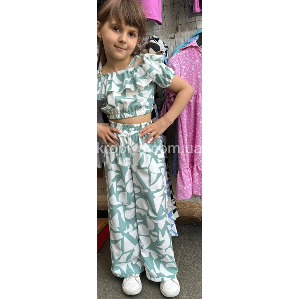 Дитячий костюм на дівчинку 6-10 років оптом 140424-791