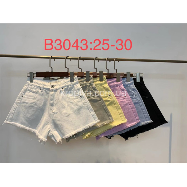Женские шорты джинс оптом 150424-728