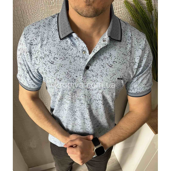 Мужская футболка-поло норма Турция оптом  (220424-680)