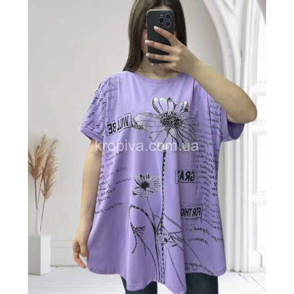 Женская футболка 25005 супербатал оптом 040425-662