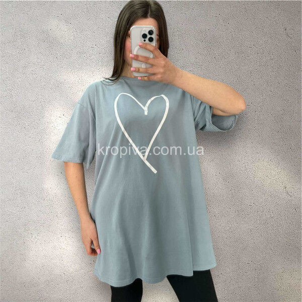 Женская футболка/платье 25080 оптом 170425-798