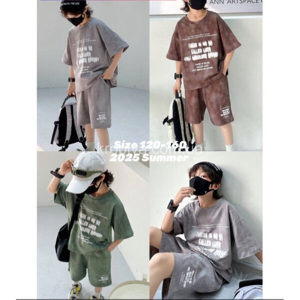 Детский костюм на мальчика 120-160 оптом 250425-705