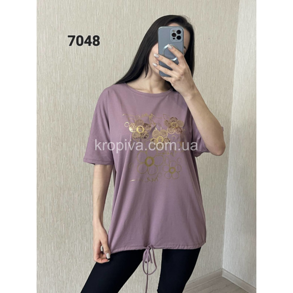 Женская футболка 7048 оптом 050525-203