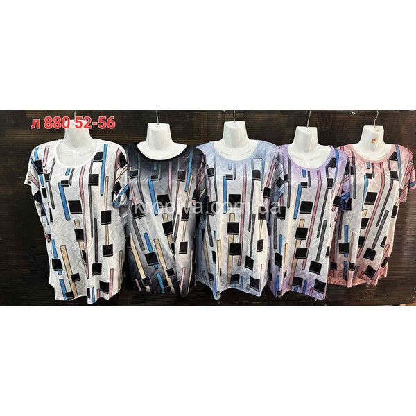 Женские футболки батал микс оптом 170525-44