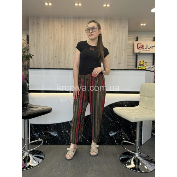 Женские брюки штапель оптом 030625-797